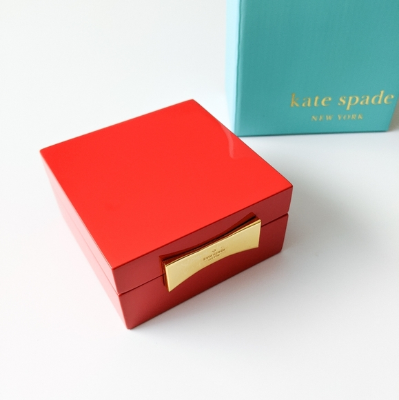 Kate Spade Bow Jewelry Box - Picture 3 of 13